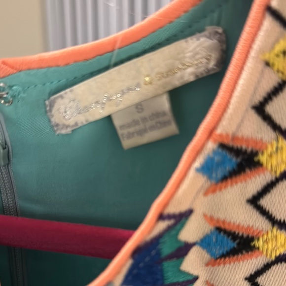 Colorful Geometric Pattern Dress - Picture 3 of 3